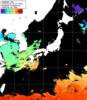 ひまわり人工衛星:日本全域,17:59JST,1時間合成画像