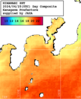 NOAA人工衛星画像:沿岸～伊豆諸島, 1日合成画像(2024/04/25UTC)