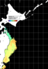 ひまわり人工衛星:親潮域,11:59JST,1時間合成画像