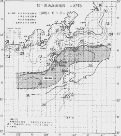 一都三県漁海況速報、関東・東海海況速報(1998/06/03)
