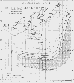 一都三県漁海況速報、関東・東海海況速報(1998/12/21)