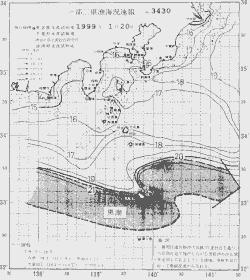 一都三県漁海況速報、関東・東海海況速報(1999/01/20)