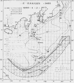 一都三県漁海況速報、関東・東海海況速報(1999/04/02)