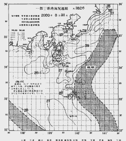 一都三県漁海況速報、関東・東海海況速報(2000/08/31)