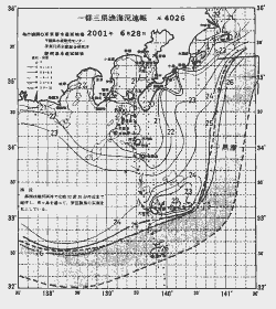 一都三県漁海況速報、関東・東海海況速報(2001/06/28)