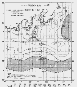 一都三県漁海況速報、関東・東海海況速報(2001/10/30)