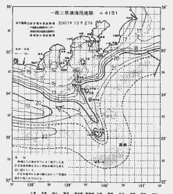 一都三県漁海況速報、関東・東海海況速報(2001/12/27)