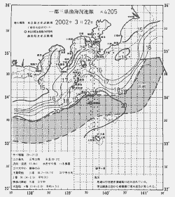 一都三県漁海況速報、関東・東海海況速報(2002/03/22)