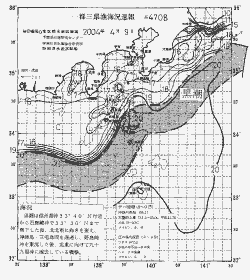 一都三県漁海況速報、関東・東海海況速報(2004/04/09)