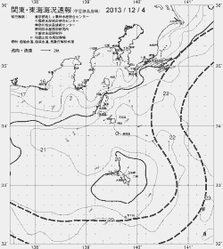 一都三県漁海況速報、関東・東海海況速報(2013/12/04)