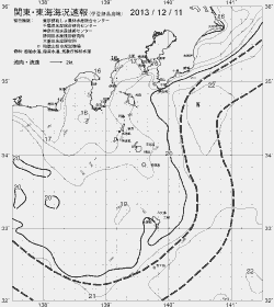 一都三県漁海況速報、関東・東海海況速報(2013/12/11)