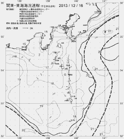 一都三県漁海況速報、関東・東海海況速報(2013/12/16)