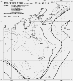 一都三県漁海況速報、関東・東海海況速報(2013/12/18)