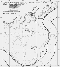 一都三県漁海況速報、関東・東海海況速報(2013/12/19)