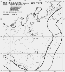 一都三県漁海況速報、関東・東海海況速報(2013/12/21)
