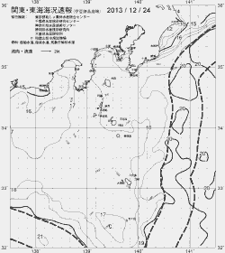 一都三県漁海況速報、関東・東海海況速報(2013/12/24)
