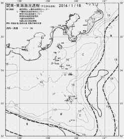 一都三県漁海況速報、関東・東海海況速報(2014/01/18)
