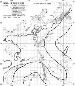 一都三県漁海況速報、関東・東海海況速報(2021/05/10)
