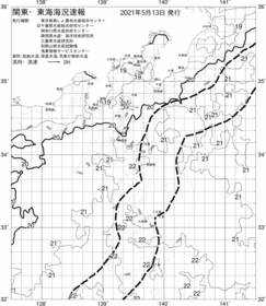 一都三県漁海況速報、関東・東海海況速報(2021/05/13)