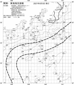 一都三県漁海況速報、関東・東海海況速報(2021/06/05)