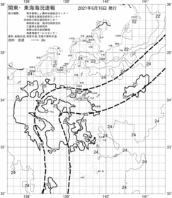 一都三県漁海況速報、関東・東海海況速報(2021/06/16)