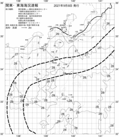 一都三県漁海況速報、関東・東海海況速報(2021/09/08)