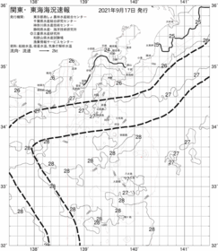 一都三県漁海況速報、関東・東海海況速報(2021/09/17)