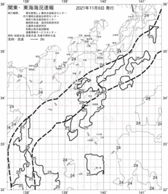 一都三県漁海況速報、関東・東海海況速報(2021/11/06)