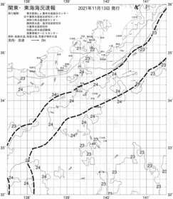 一都三県漁海況速報、関東・東海海況速報(2021/11/13)