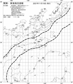 一都三県漁海況速報、関東・東海海況速報(2021/11/18)