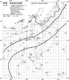 一都三県漁海況速報、関東・東海海況速報(2021/11/27)