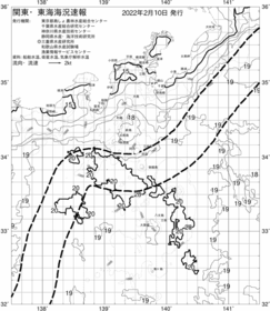 一都三県漁海況速報、関東・東海海況速報(2022/02/10)
