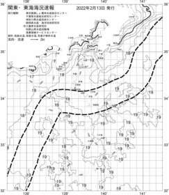 一都三県漁海況速報、関東・東海海況速報(2022/02/13)