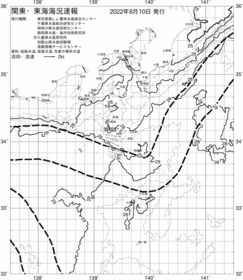 一都三県漁海況速報、関東・東海海況速報(2022/08/10)
