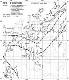 一都三県漁海況速報、関東・東海海況速報(2022/08/14)