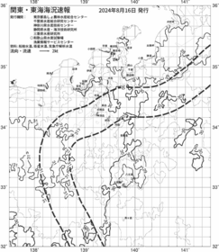 一都三県漁海況速報、関東・東海海況速報(2024/08/16)