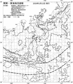 一都三県漁海況速報、関東・東海海況速報(2026/01/12)