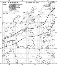 一都三県漁海況速報、関東・東海海況速報(2026/06/28)