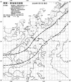 一都三県漁海況速報、関東・東海海況速報(2026/07/07)