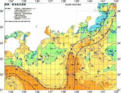 関東・東海海況速報/広域(2024/07/08)