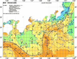 関東・東海海況速報/広域(2024/07/09)