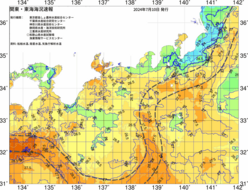 関東・東海海況速報/広域(2024/07/10)