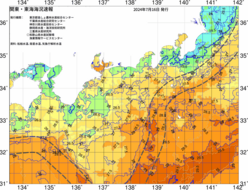 関東・東海海況速報/広域(2024/07/16)