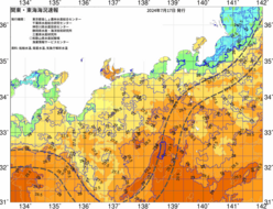 関東・東海海況速報/広域(2024/07/17)