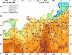 関東・東海海況速報/広域(2024/07/18)