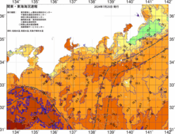 関東・東海海況速報/広域(2024/07/25)