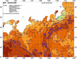 関東・東海海況速報/広域(2024/07/30)