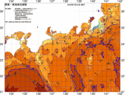 関東・東海海況速報/広域(2024/07/31)