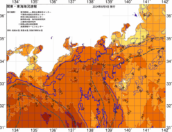 関東・東海海況速報/広域(2024/08/09)