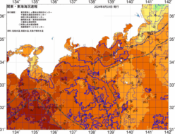 関東・東海海況速報/広域(2024/08/19)